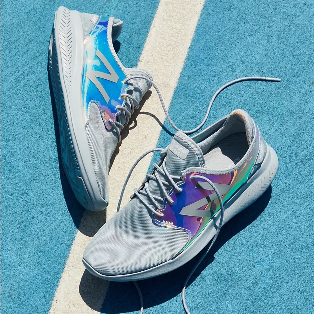 Iridescent New Balance Running Shoes